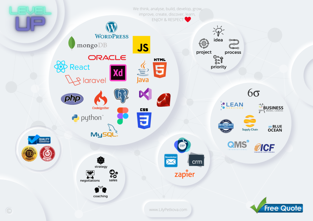 Services Scope Map - LilyPetkova.com